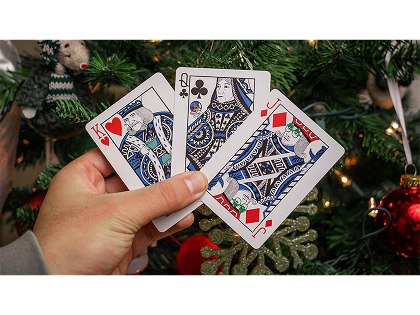 Orbit Christmas Playing Cards