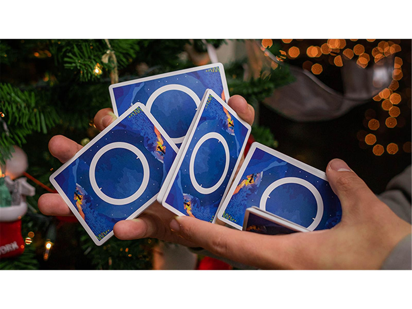 Orbit Christmas Playing Cards