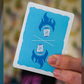Trash & Burn (Blue) Playing Cards by Howlin' Jacks