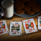 Gingerbread Playing Cards