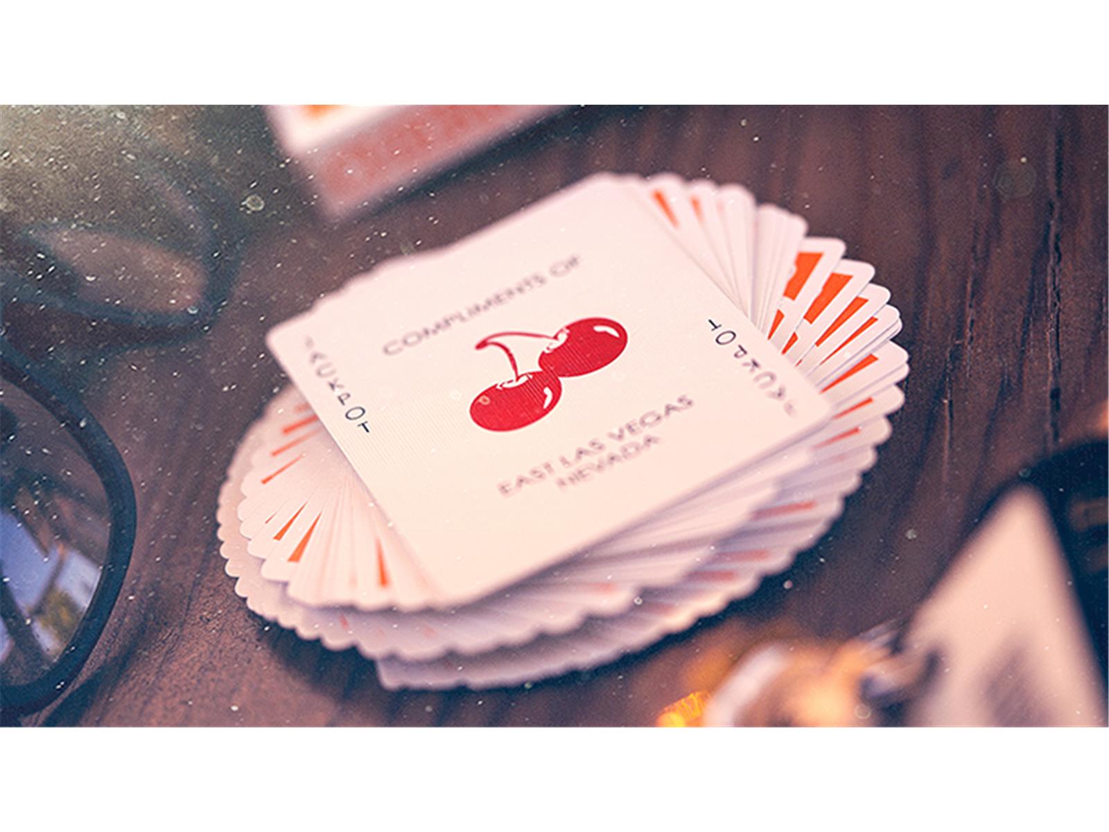 Cherry Casino Summerlin Sunset (Orange) Playing Cards by Pure Imagination Projects