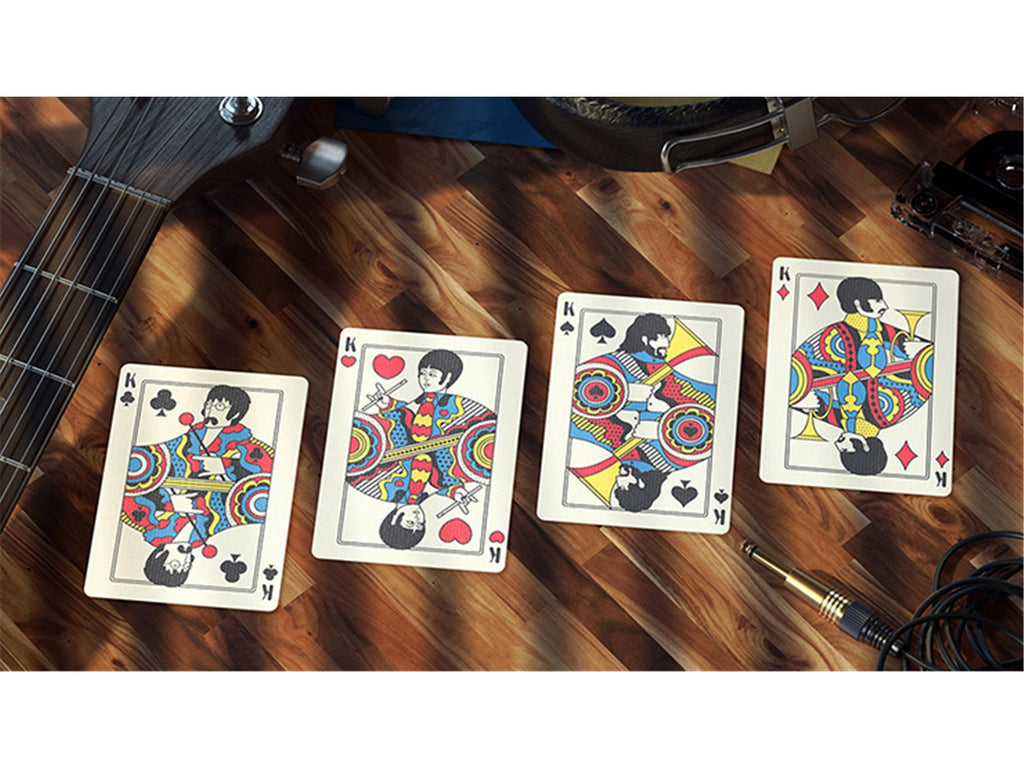 The Beatles (Yellow Submarine) Playing Cards by theory11