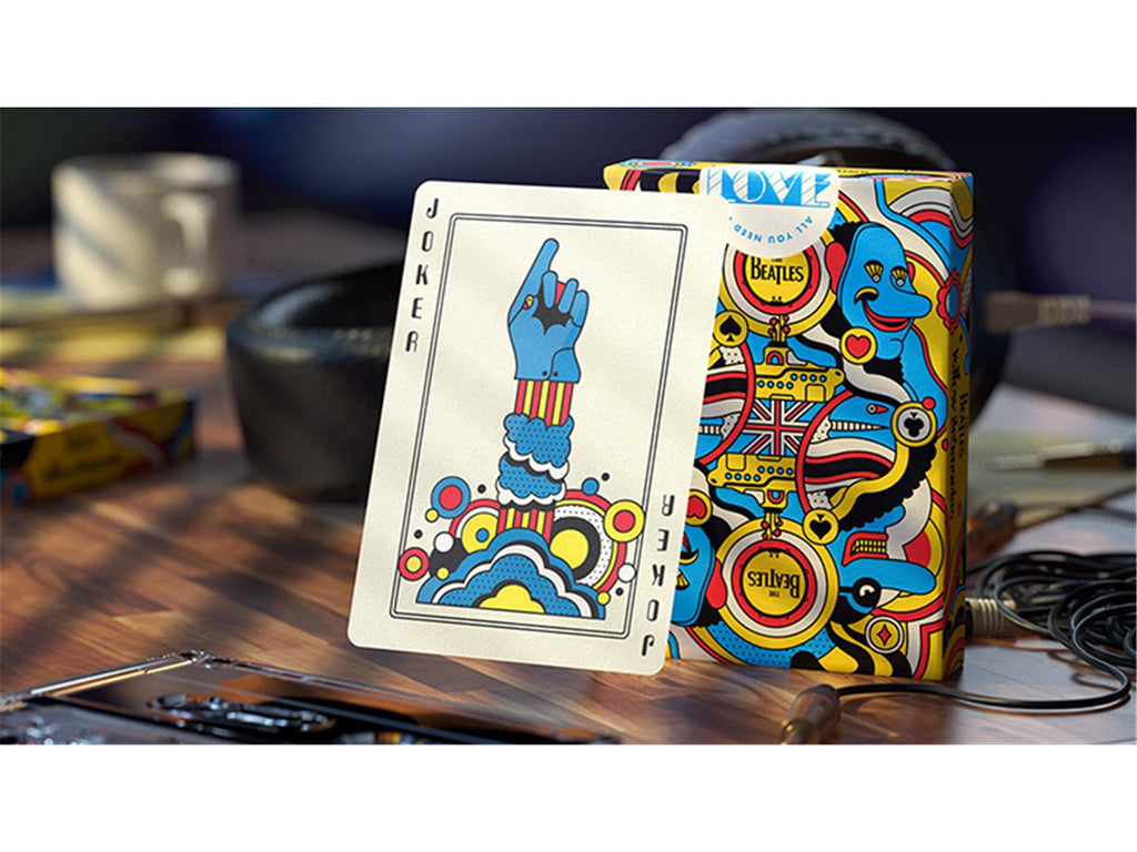 The Beatles (Yellow Submarine) Playing Cards by theory11