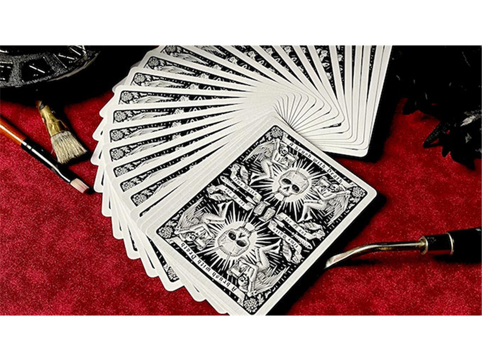 A Brush with Death Playing Cards
