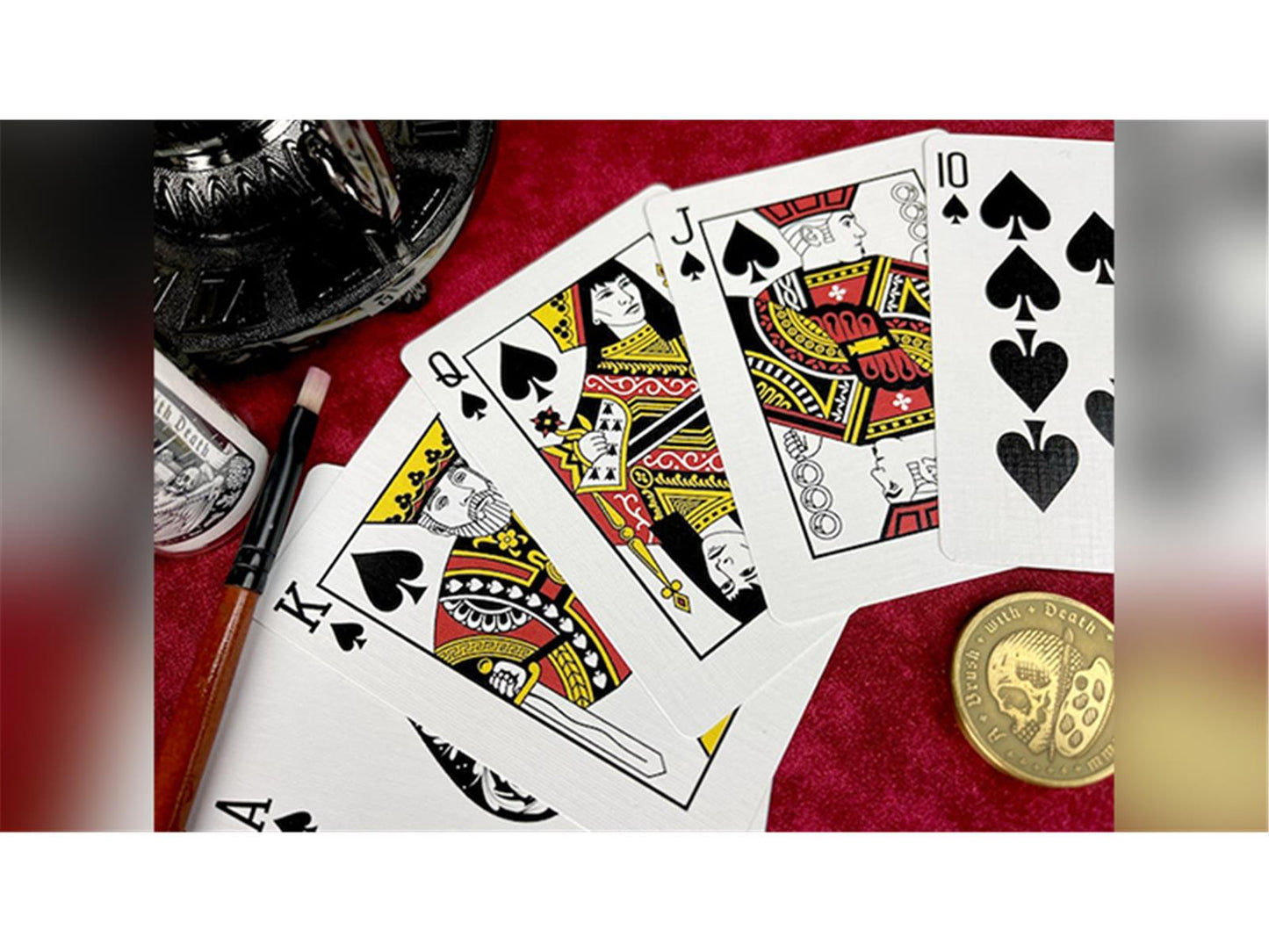 A Brush with Death Playing Cards