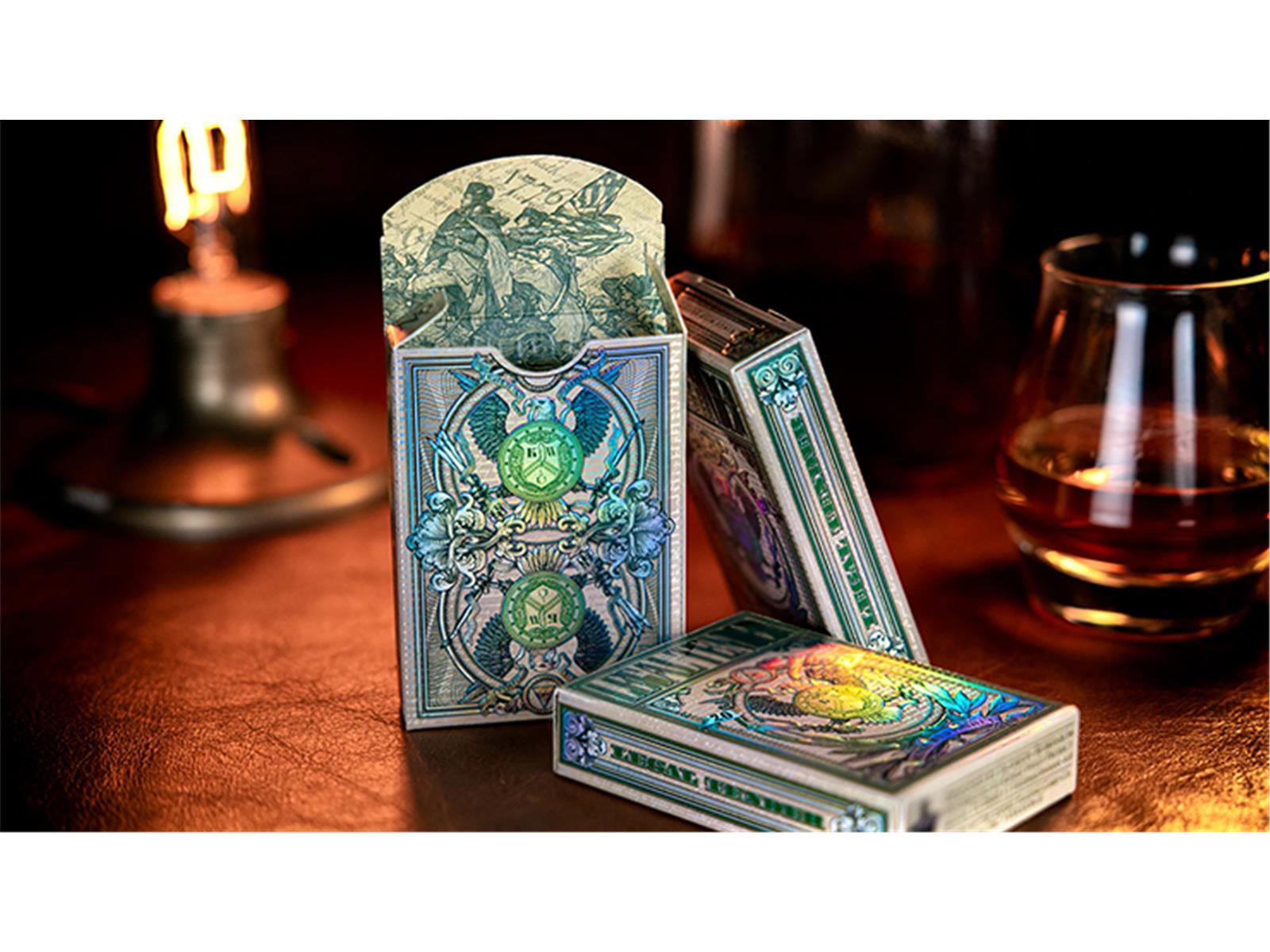 Holographic Legal Tender Playing Cards by Kings Wild