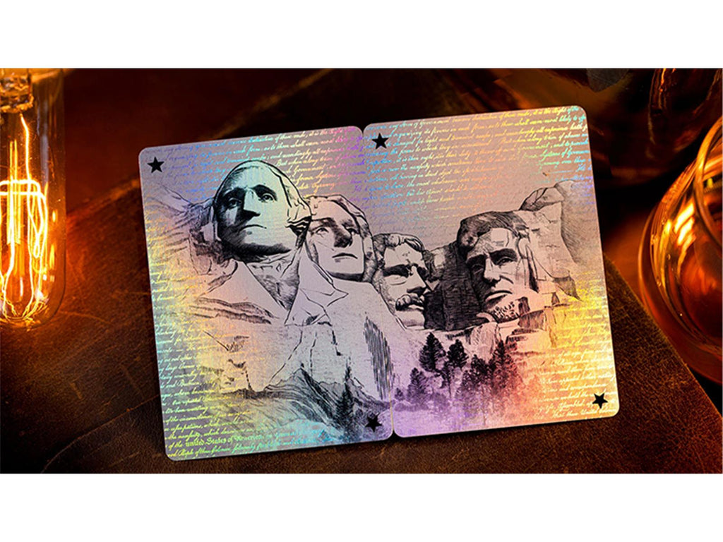 Holographic Legal Tender Playing Cards by Kings Wild