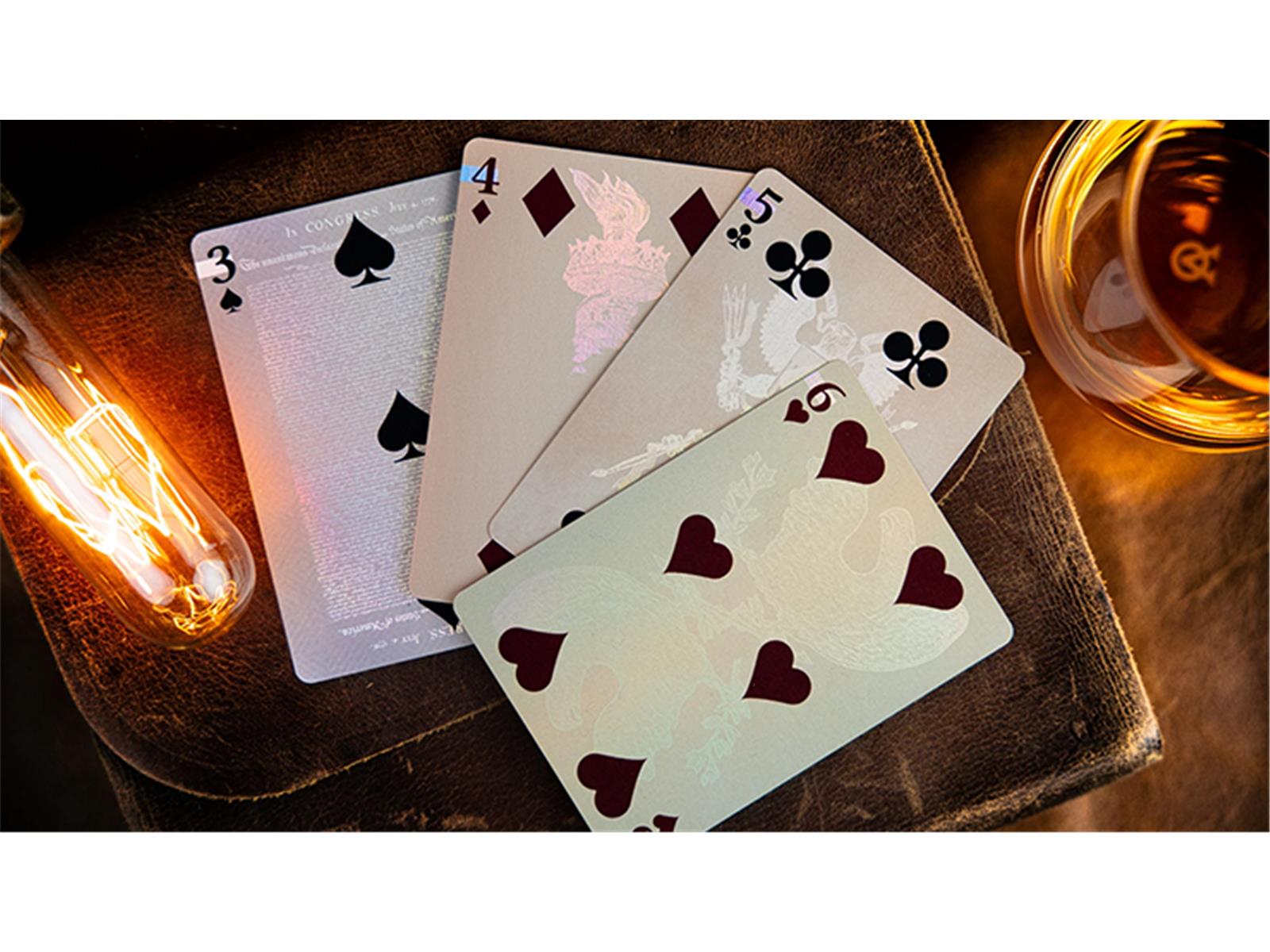Holographic Legal Tender Playing Cards by Kings Wild