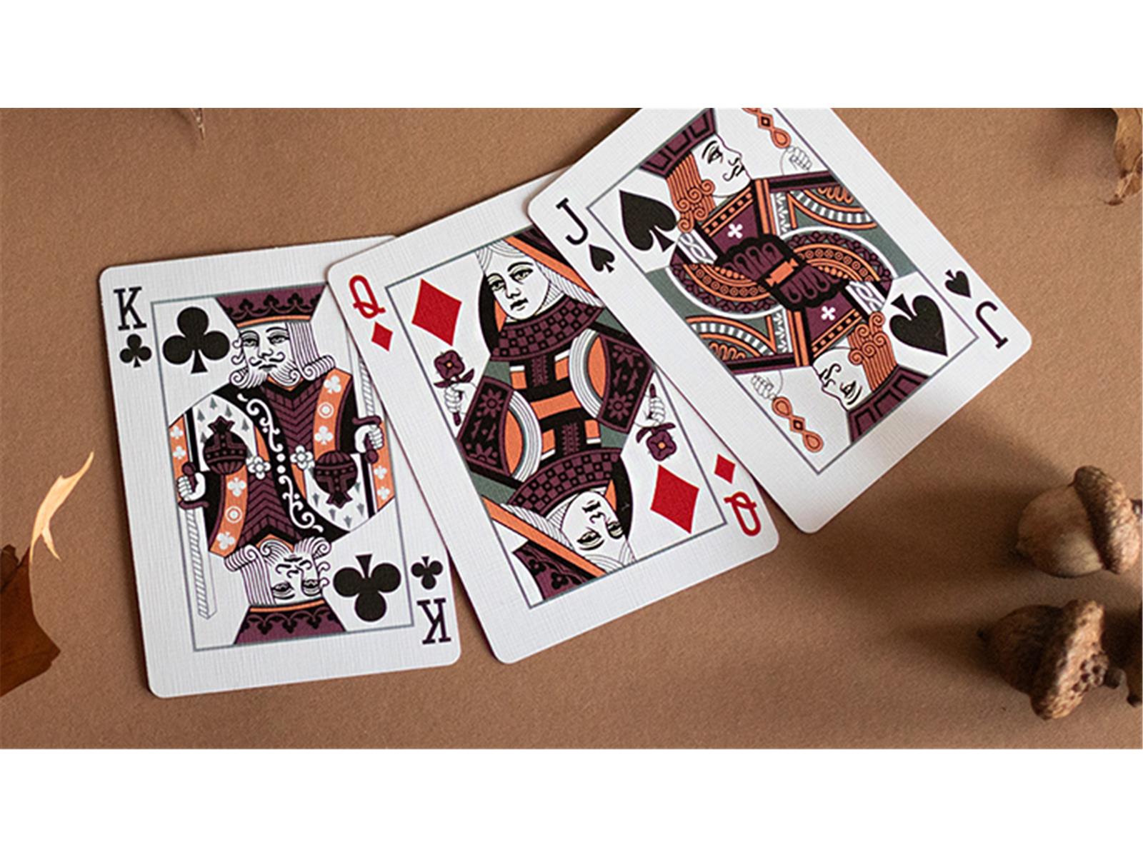 Butterfly Seasons Marked Playing Cards (Fall) by Ondrej Psenicka