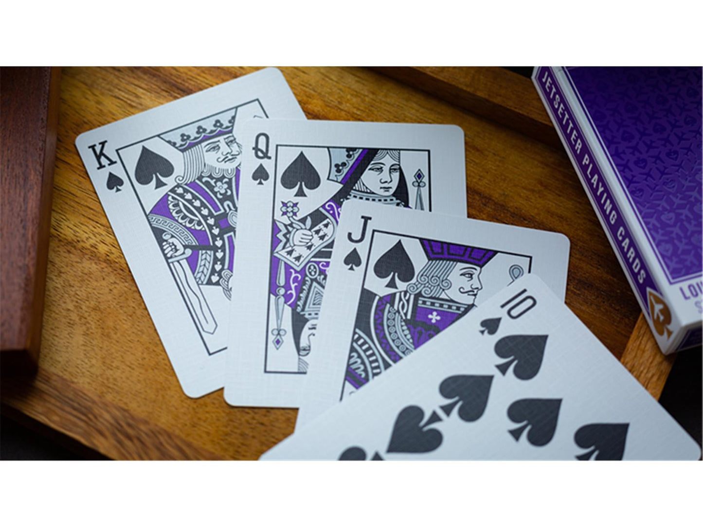 Lounge Edition in Passenger Purple by Jetsetter Playing Cards