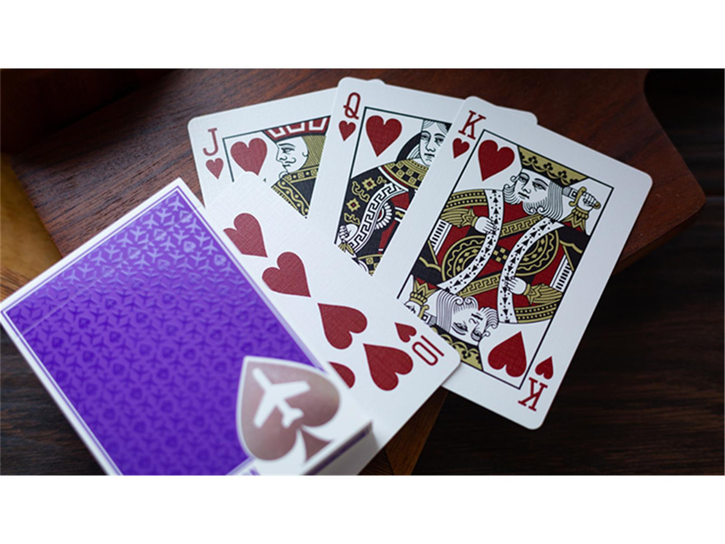 Lounge Edition in Passenger Purple by Jetsetter Playing Cards