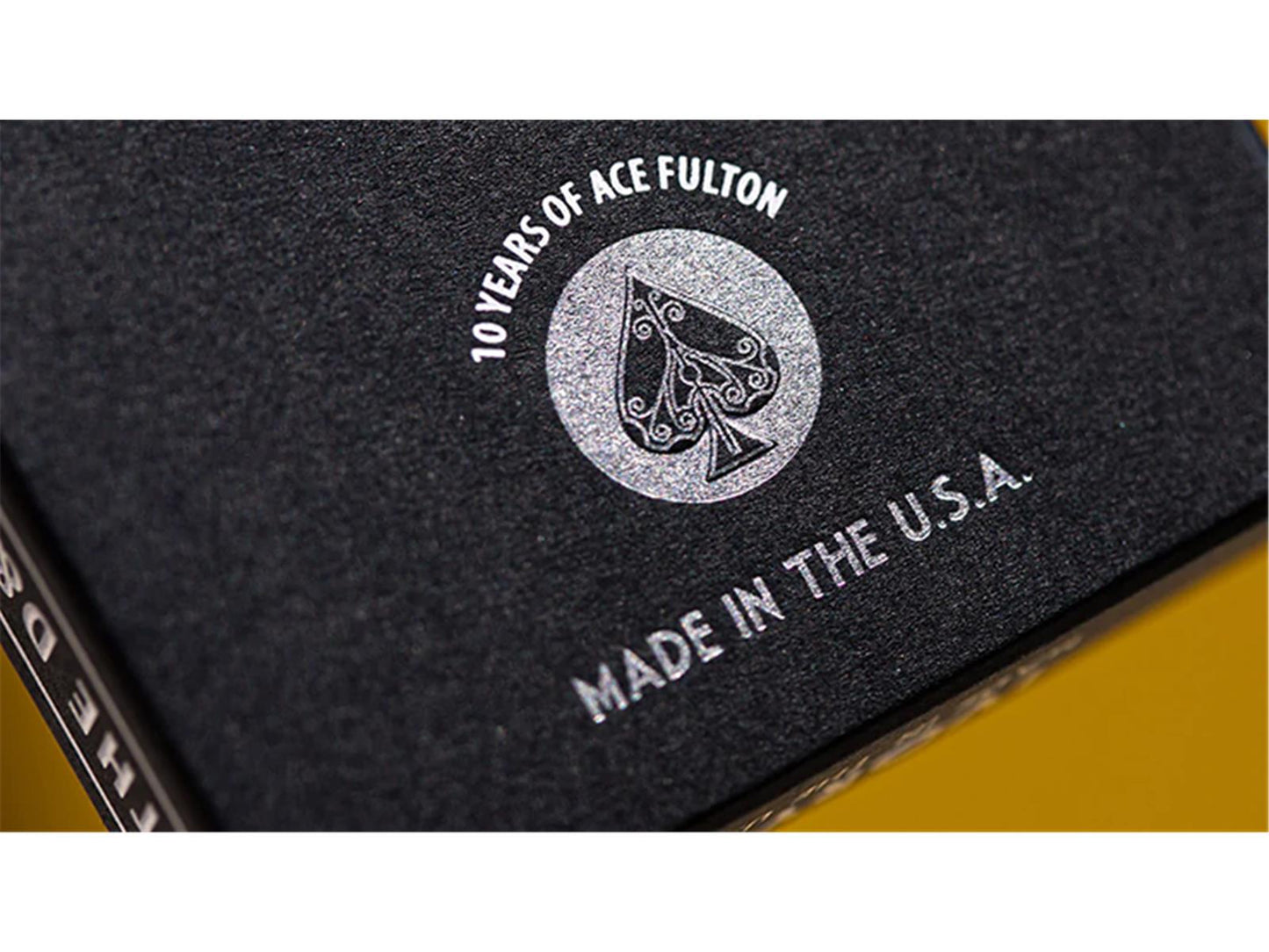 Ace Fulton's Casino (Black) Playing Cards