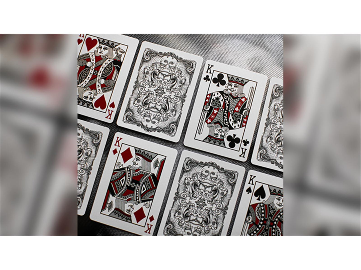 Fulton's White Jazz Playing Cards by Dan & Dave