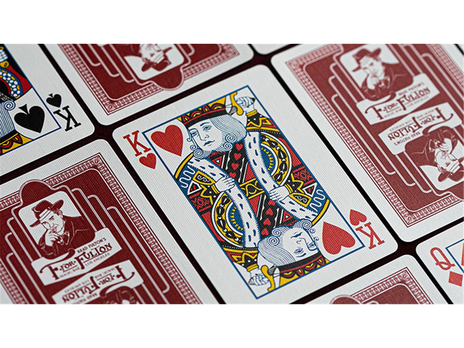F For Fulton Playing Cards