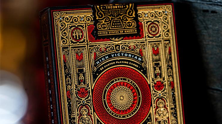 High Victorian RED Playing Cards by Theory11