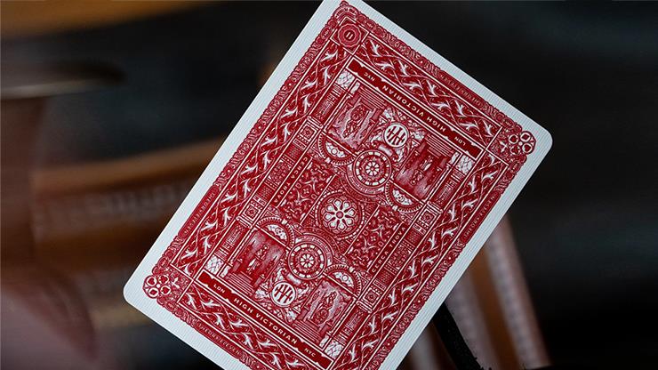 High Victorian RED Playing Cards by Theory11