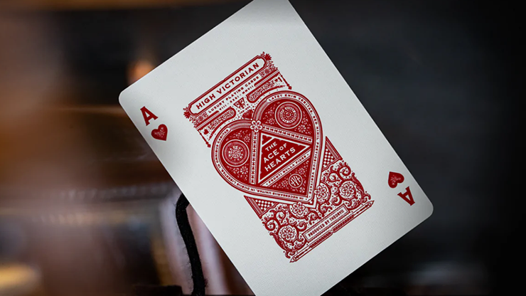 High Victorian RED Playing Cards by Theory11