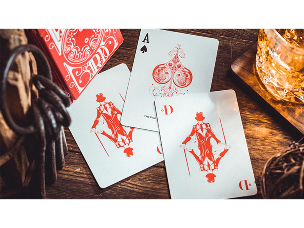 Smoke & Mirrors V8, Red (Deluxe) Edition Playing Cards by Dan & Dave