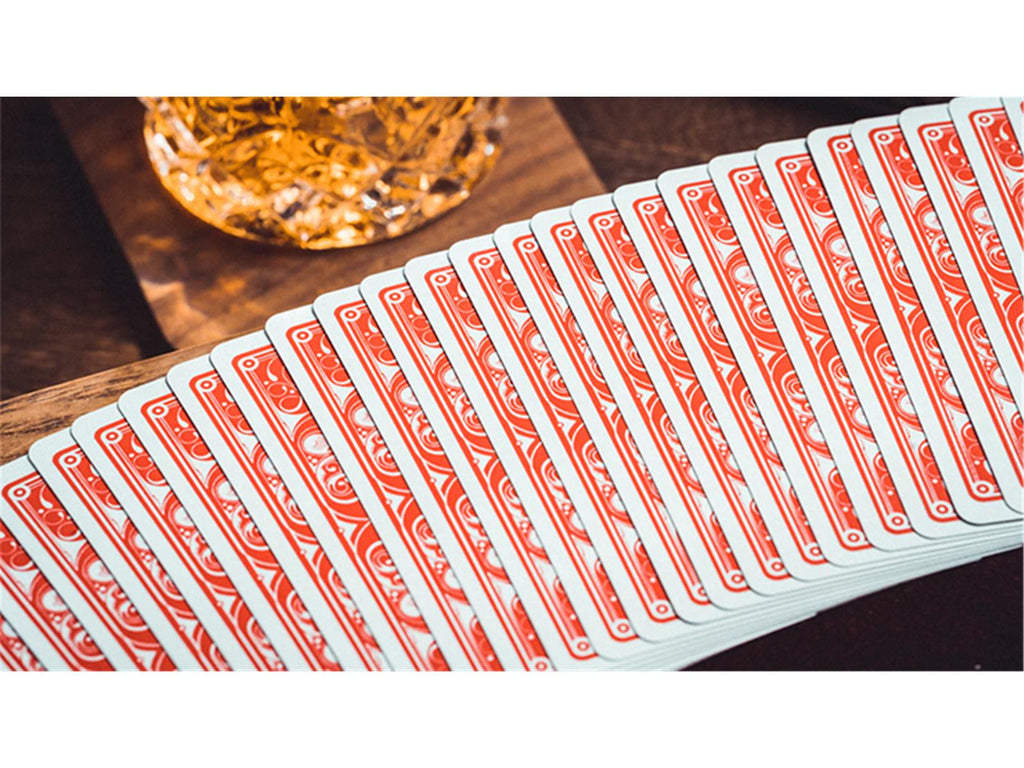 Smoke & Mirrors V8, Red (Deluxe) Edition Playing Cards by Dan & Dave