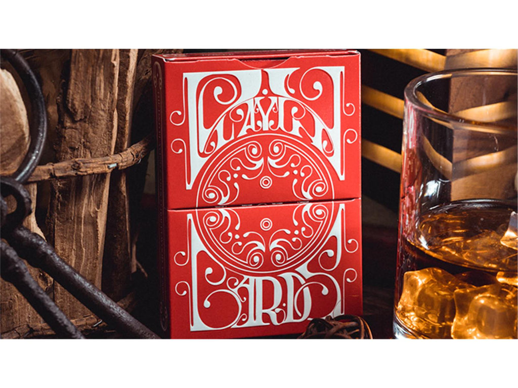 Smoke & Mirrors V8, Red (Deluxe) Edition Playing Cards by Dan & Dave