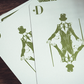 Smoke & Mirrors V8, Green (Standard) Edition Playing Cards by Dan & Dave