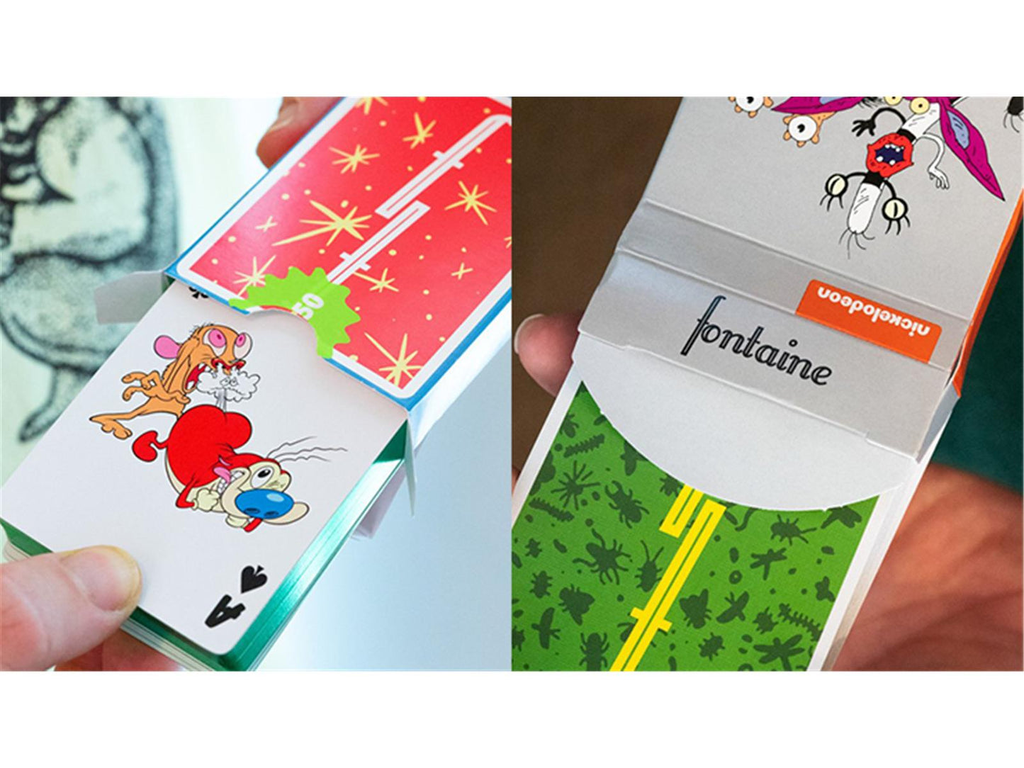 Fontaine Nickelodeon Blind Pack Playing Cards