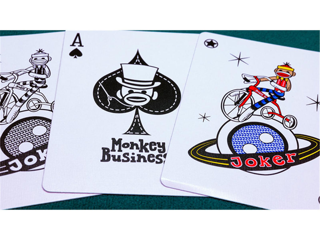 Monkey Business Playing Cards (Sock Monkey)