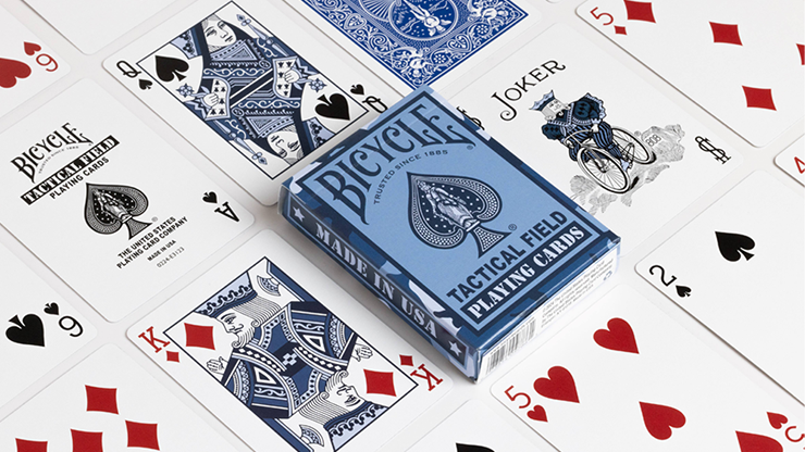 Bicycle - Tactical Field - Navy Playing Cards