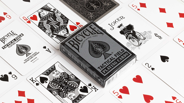 Bicycle - Tactical Field - Black Playing Cards