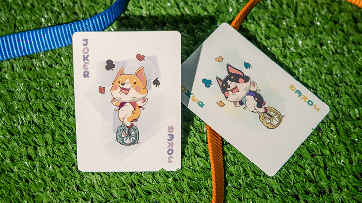 Bicycle Playful Dogs Playing Cards