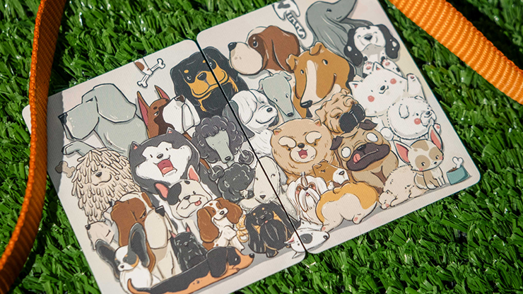 Bicycle Playful Dogs Playing Cards