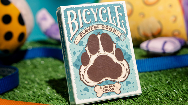 Bicycle Playful Dogs Playing Cards