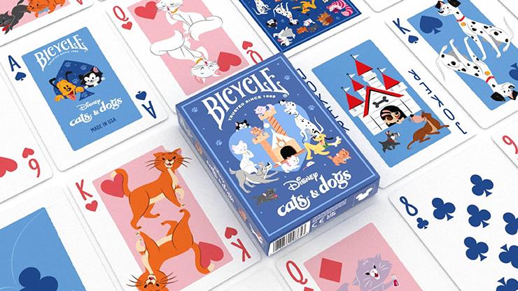 Bicycle - Disney Cats and Dogs Playing Cards