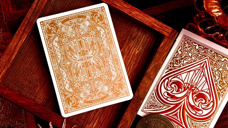 Sanctuary (Gold) Playing Cards