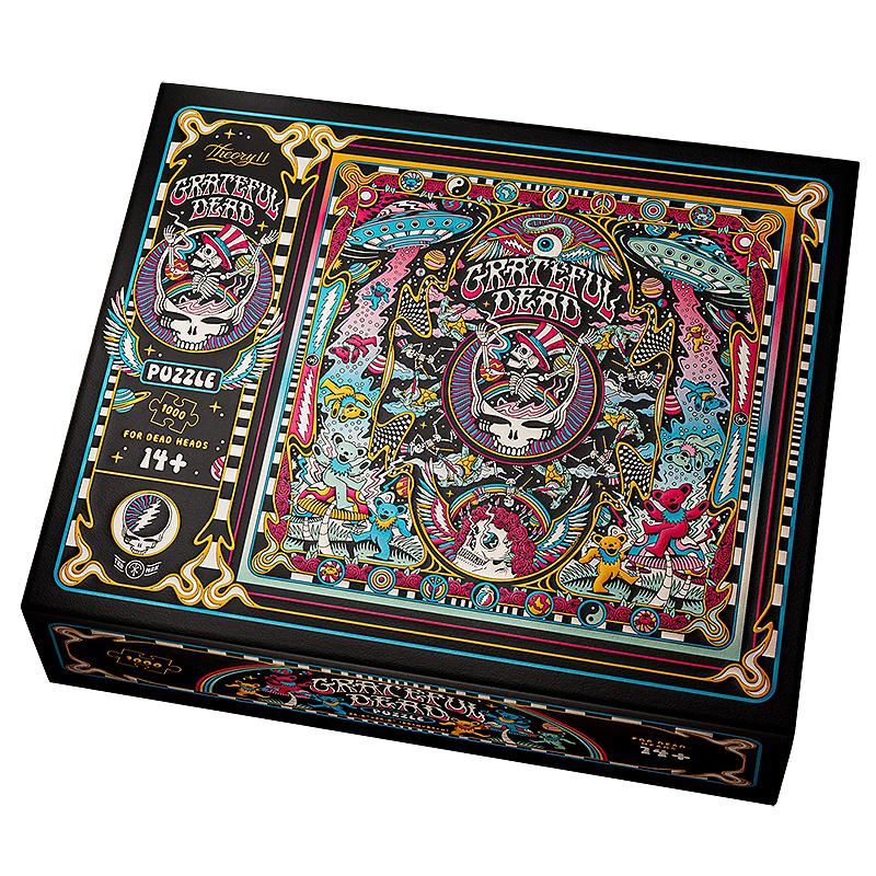 Grateful Dead Jigsaw Puzzle by theory11 – Premium 1000-Teile Sammler-Puzzle