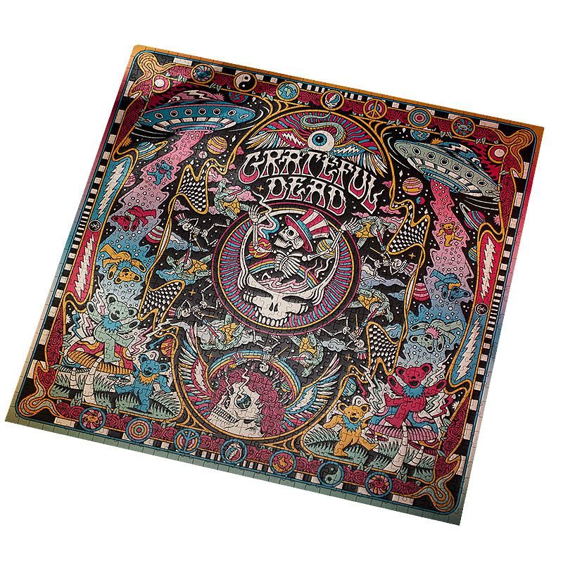 Grateful Dead Jigsaw Puzzle by theory11 – Premium 1000-Teile Sammler-Puzzle