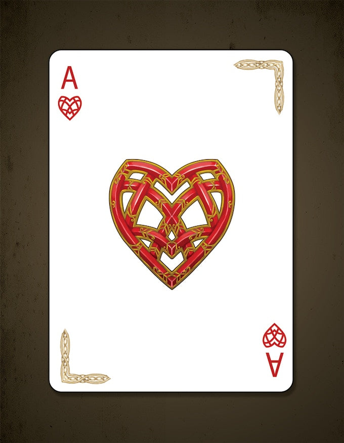 Bicycle Elves and Orcs Deck by Nat Iwata