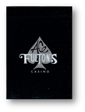 Ace Fulton's Casino (Black) Playing Cards