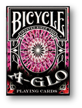 Bicycle A Glo Playing Cards (Red)