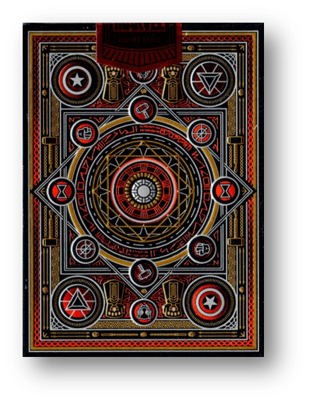 Avengers Red Edition Playing Cards