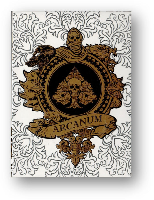 Arcanum White Playing Cards