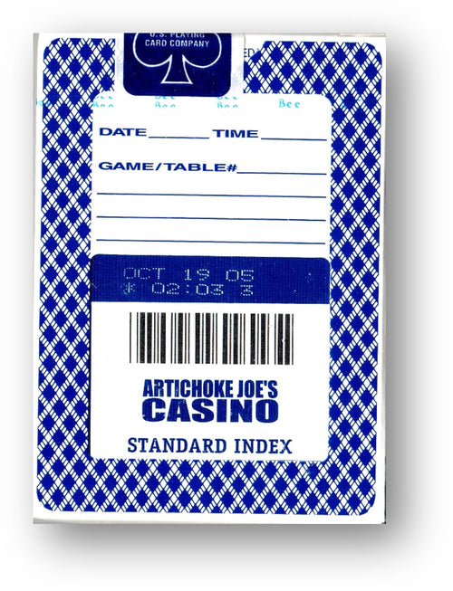 Bee Artichoke Joe's Casino (Standard Index) Deck - Ohio Made