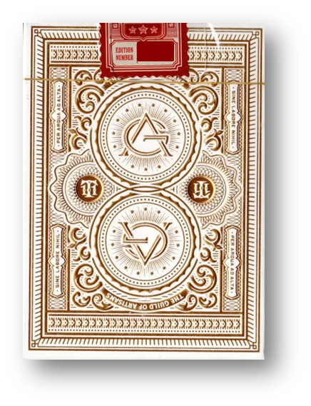 Artisan White Edition Playing Cards by theory11