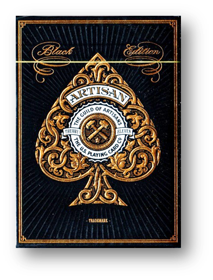 Artisan Black Edition Playing Cards by theory11
