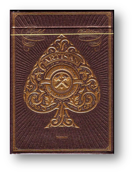 Artisan Gold Edition Playing Cards by theory11 - Rare 2019 Edition