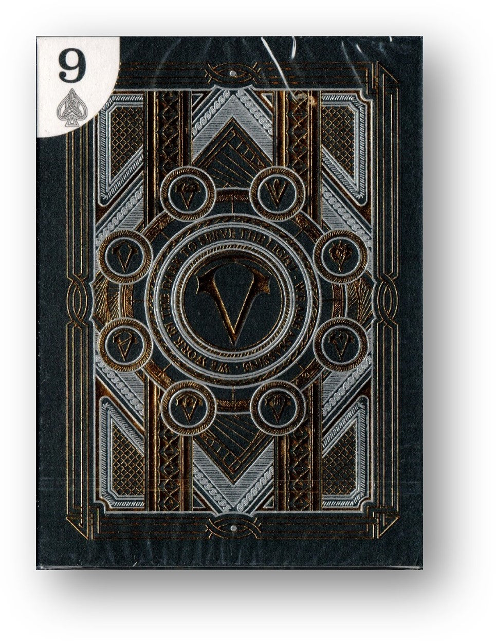 Assassins Creed Legacy V2 Playing Cards - Black Hidden Blade Edition