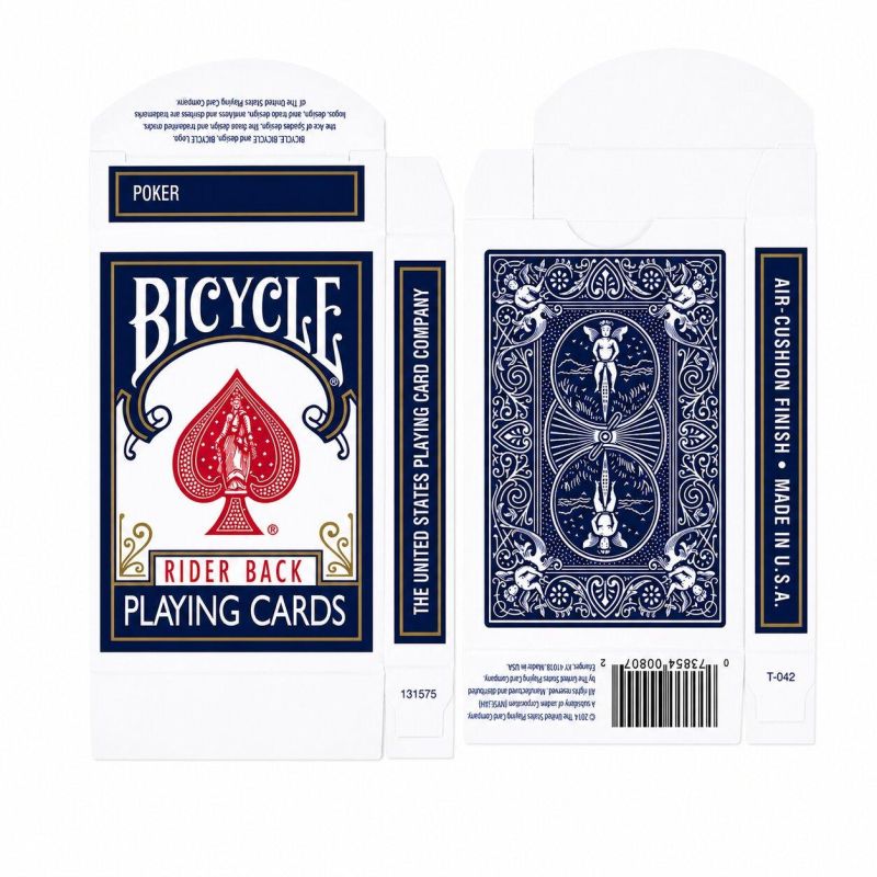 Blue Bicycle Tuck Case