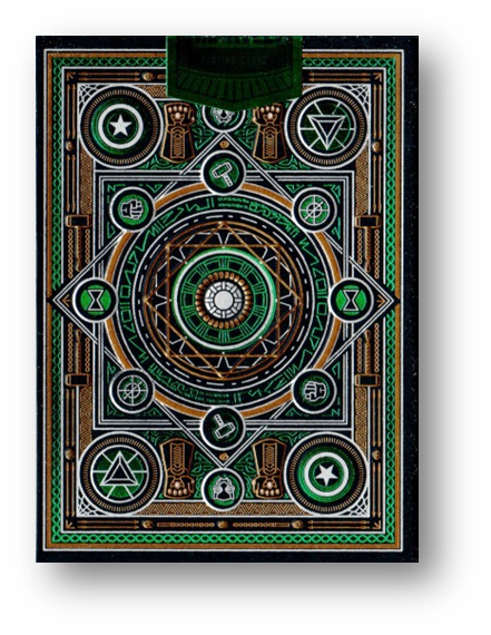 Avengers Green Edition Playing Cards