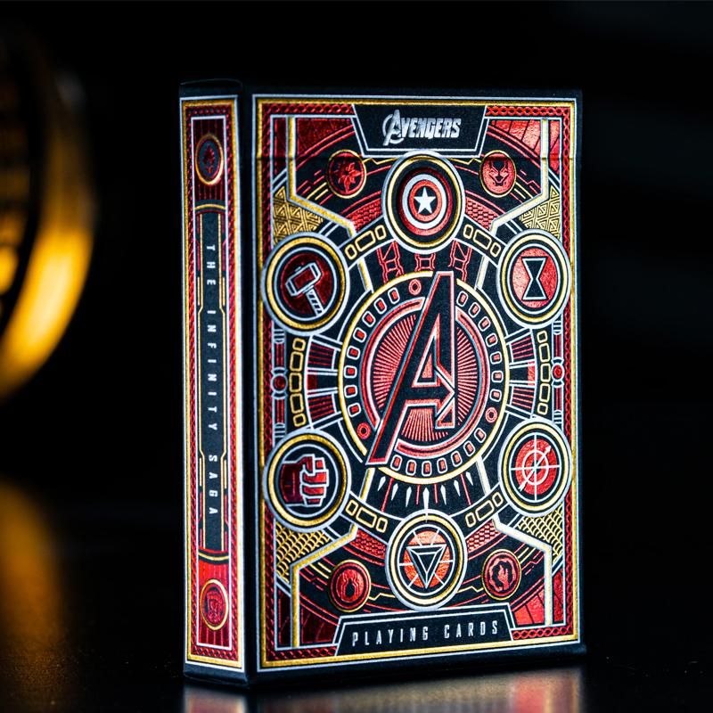 Avengers Red Edition Playing Cards