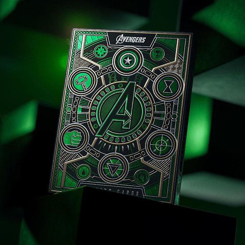 Avengers Green Edition Playing Cards